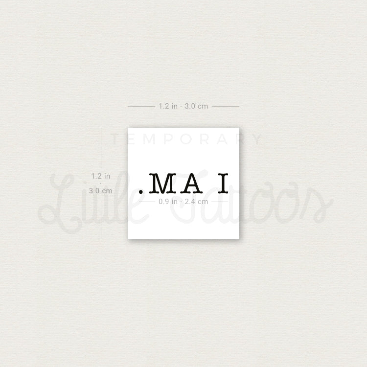 I AM Temporary Tattoo - Set of 3