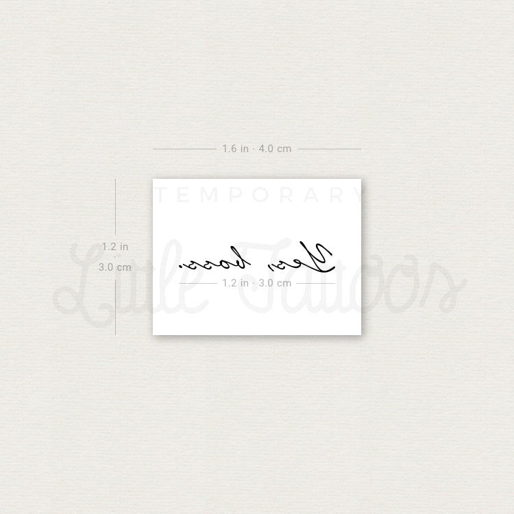 Yes, Boss Temporary Tattoo - Set of 3