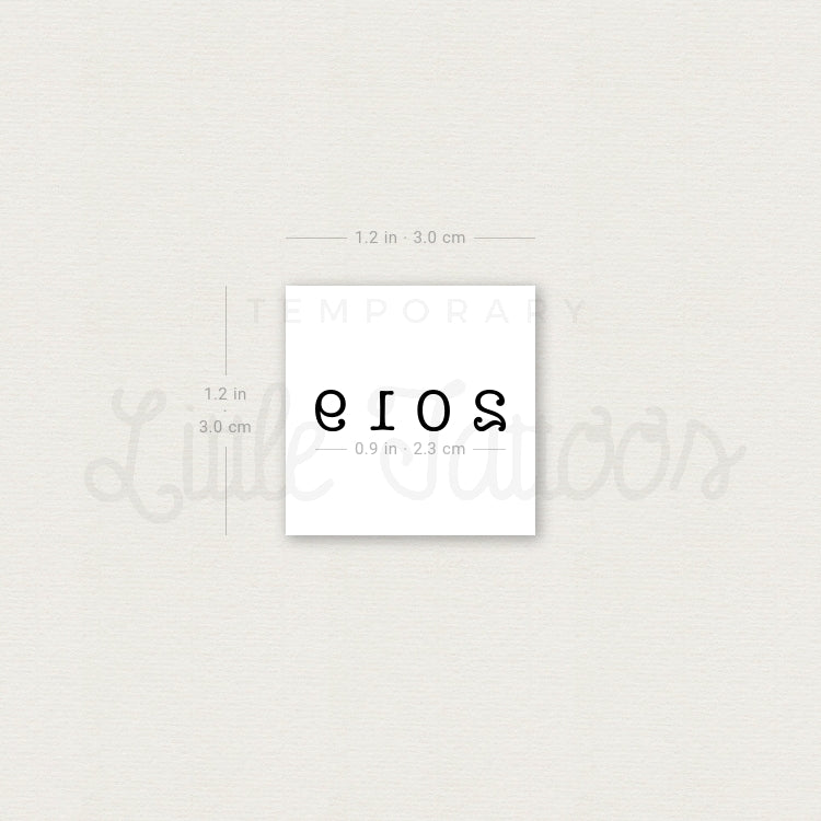 2019 Birth Year Temporary Tattoo - Set of 3