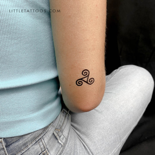 Tatuaje temporal Trisquel - Juego de 3