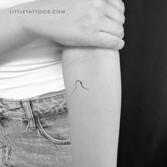 Tatuaje temporal de Monument Valley - Juego de 3