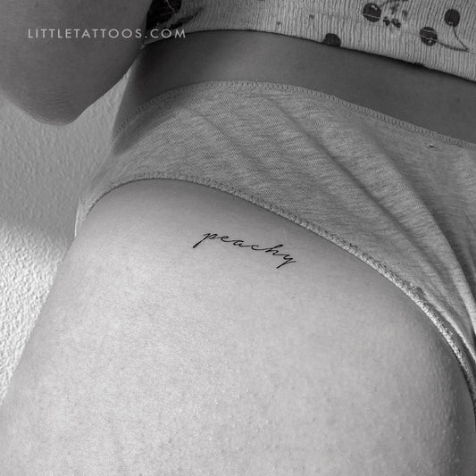 Tatuaje temporal "Peachy" - Juego de 3