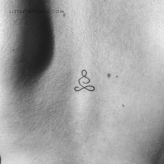 Meditation Temporary Tattoo - Set of 3