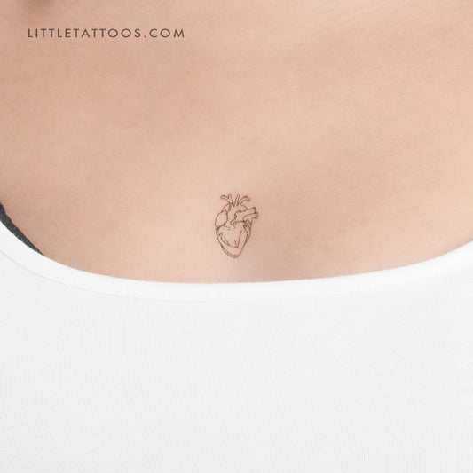 Self-Love Heart Temporary Tattoo - Set of 3