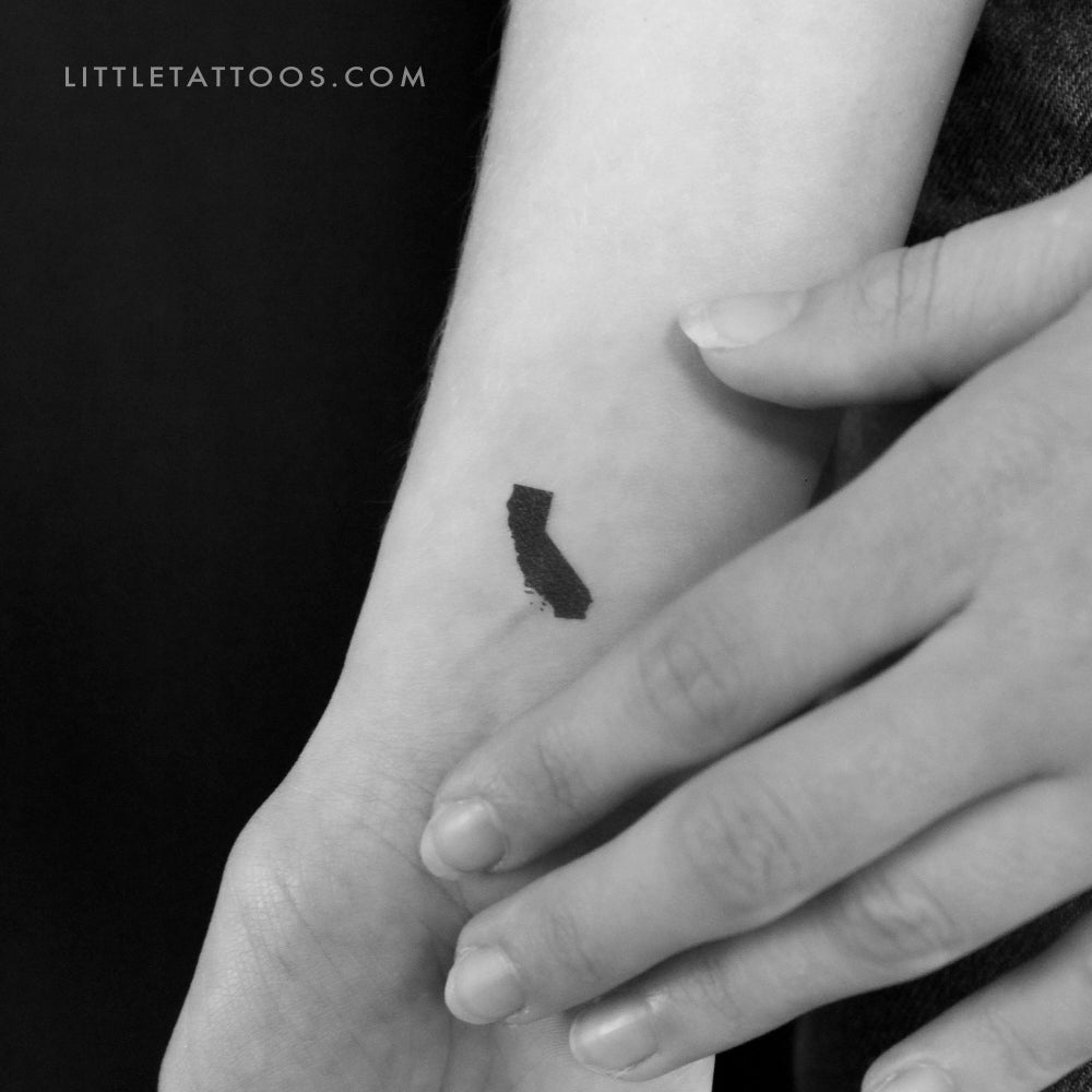 California Outline Tattoo: A Bold, Beautiful Statement