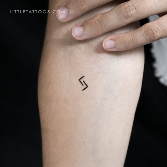 Jeran Rune Temporary Tattoo - Set of 3