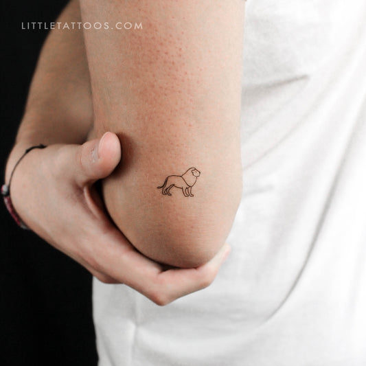 Lion Temporary Tattoo - Set of 3