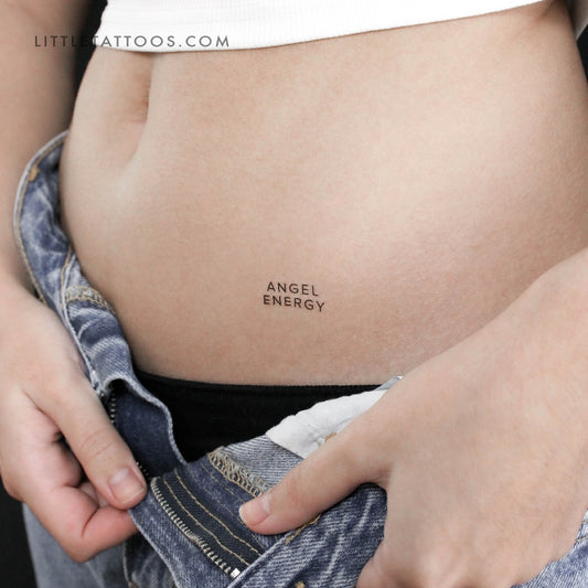 Angel Energy Temporary Tattoo - Set of 3