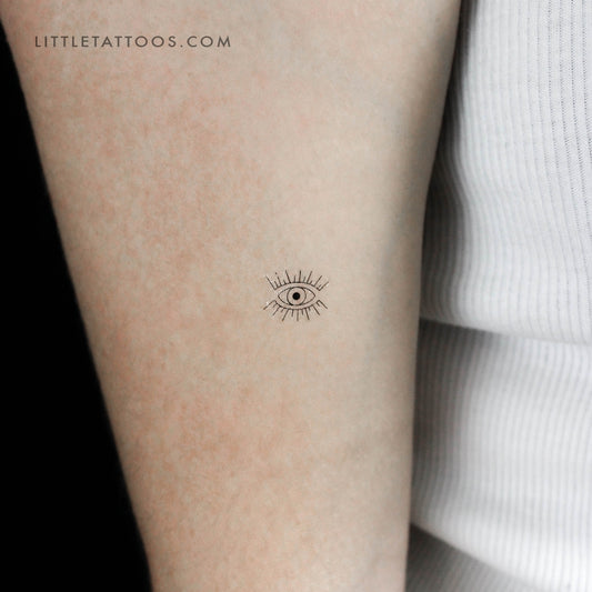 Evil Eye Temporary Tattoo - Set of 3