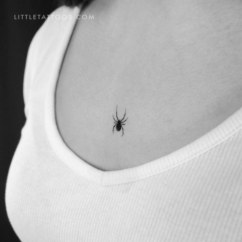 Little Spider Temporary Tattoo - Set of 3
