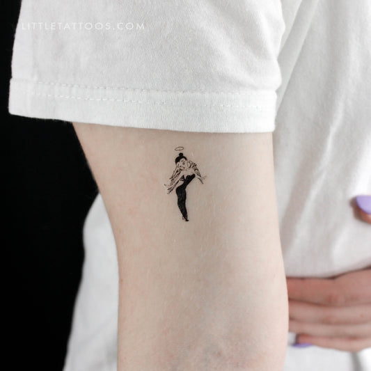 Tatuaje temporal de ángel - Juego de 3