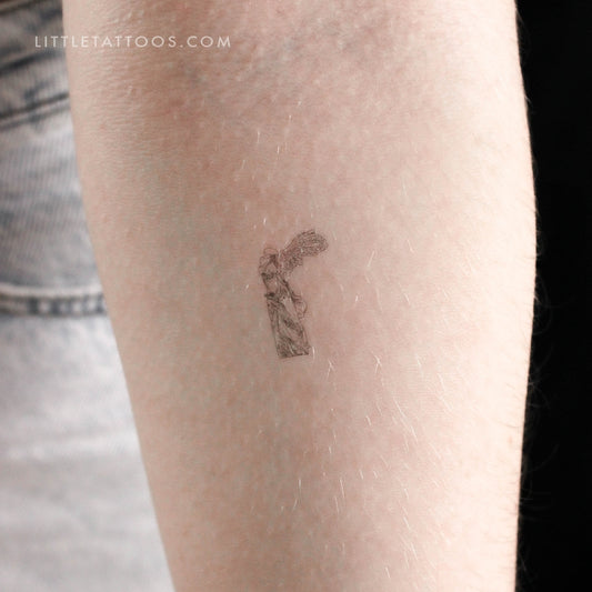 Tatuaje temporal de la Victoria Alada de Samotracia (juego de 3)