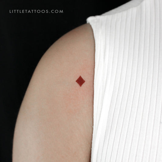 Tatuaje temporal de diamante (juego de 3)