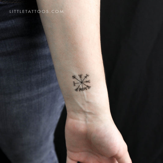 Vegvísir Temporary Tattoo - Set of 3