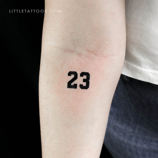 23 tatuajes temporales - Juego de 3