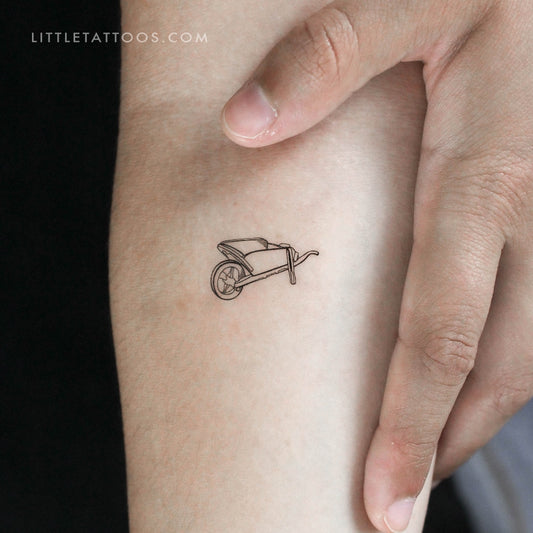 Tatuaje temporal de carretilla - Juego de 3