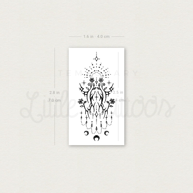 Tribal Wristband Temporary Tattoo by Tukoi - Set of 3