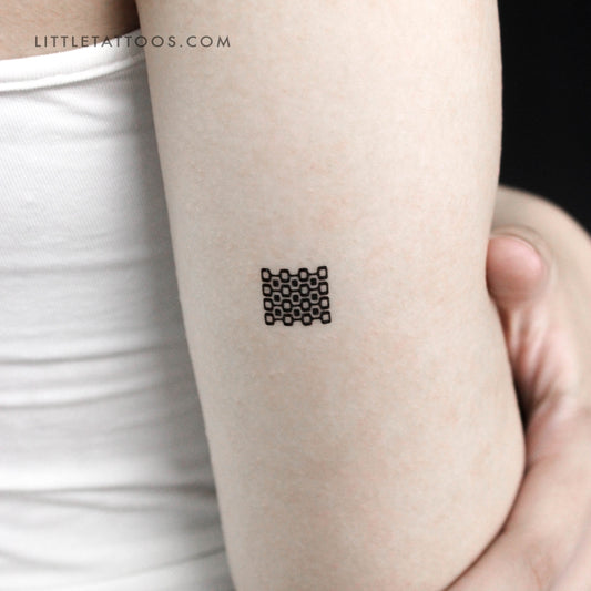 Tatuaje temporal con estampado de playa de Ipanema (juego de 3)