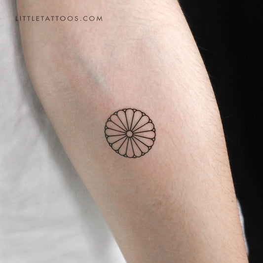 Tatuaje temporal del Sello Imperial de Japón (juego de 3)