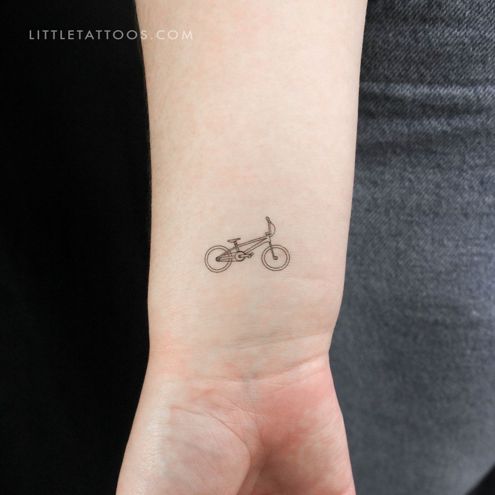 BMX Temporary Tattoo