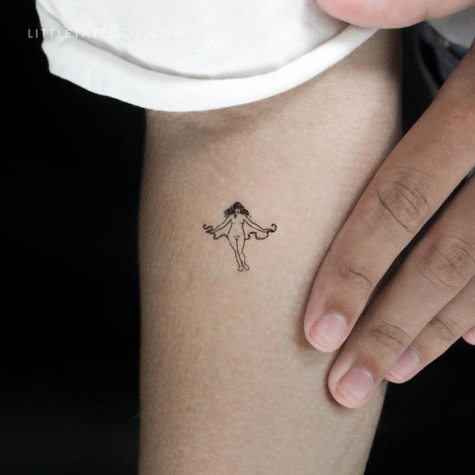 Tatuaje temporal de doncella - Juego de 3