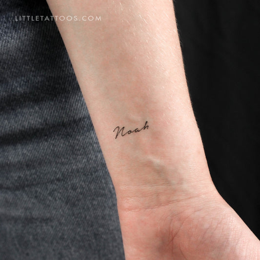 Tatuaje temporal de Noé - Juego de 3