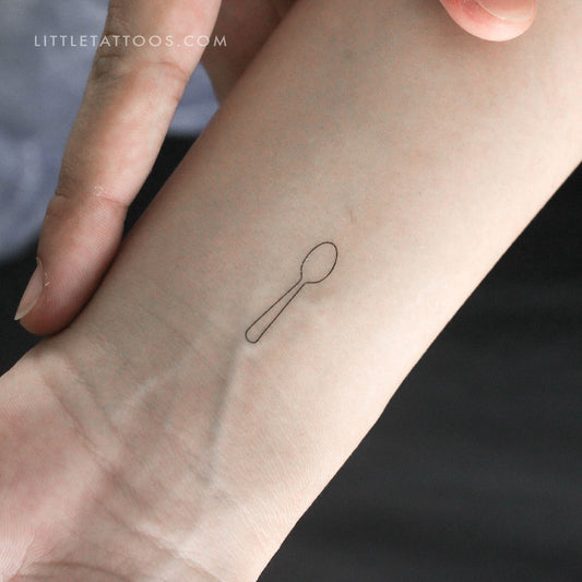 Tatuaje temporal de cuchara - Juego de 3