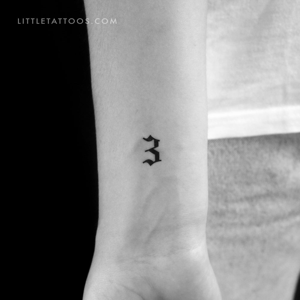 Why the Number 3 Captivates Tattoos