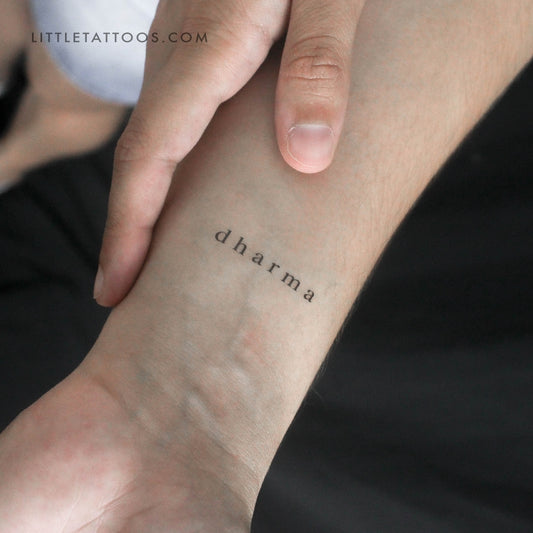 Tatuaje temporal Dharma - Juego de 3