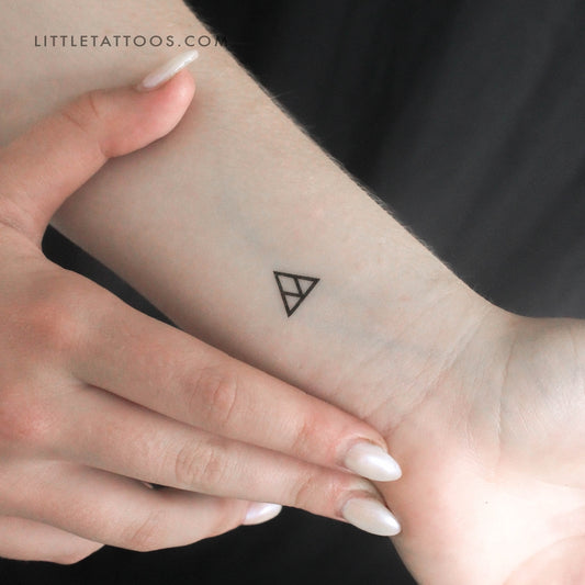 Transition Symbol Temporary Tattoo (Set of 3)