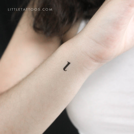 Tatuaje temporal Iota ι - Juego de 3