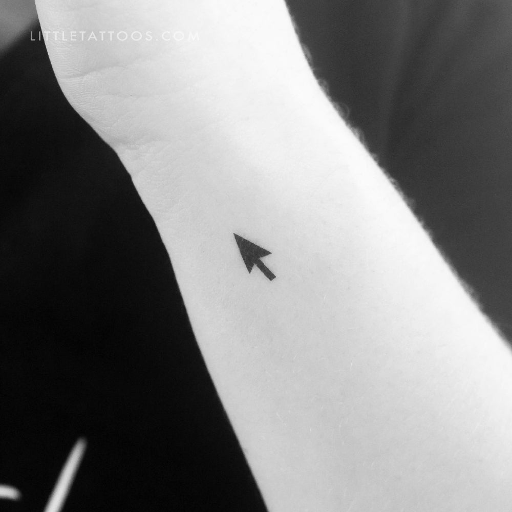 Black and White Arrow Tattoo Ideas