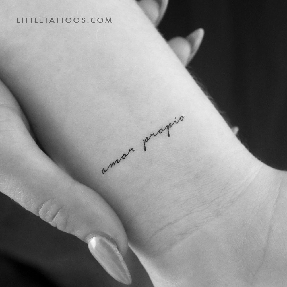 I Am Enough - My Temporary Tattoo