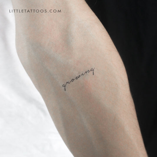 Growing Temporary Tattoo - Set of 3
