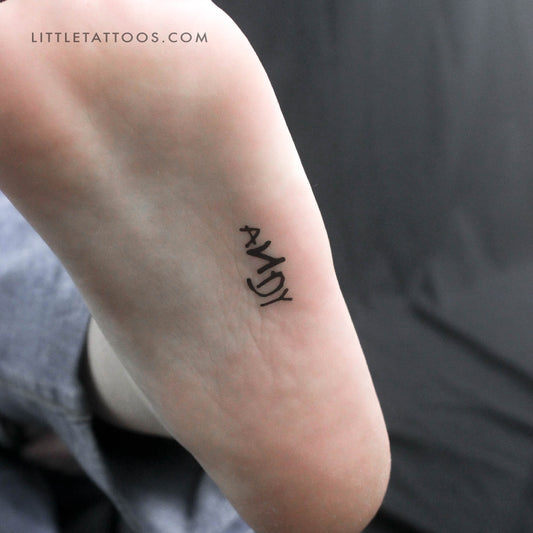 Tatuaje temporal de Andy - Juego de 3
