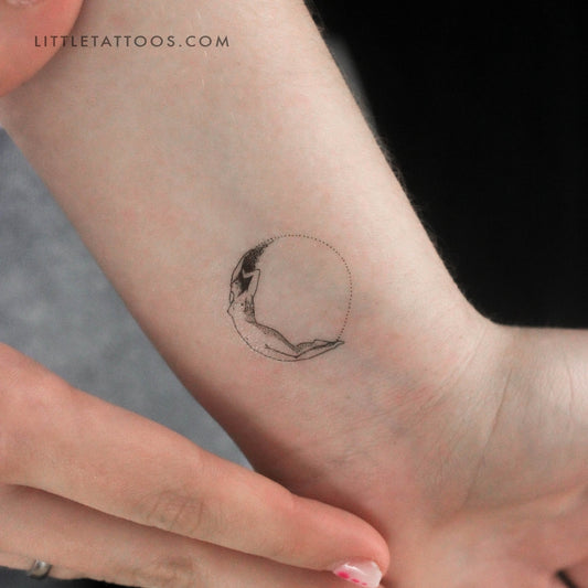 Small Selene Temporary Tattoo - Set of 3