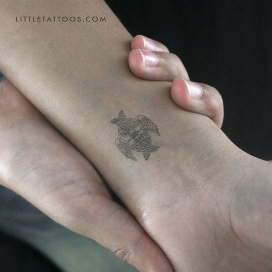 Seraphim Temporary Tattoo - Set of 3