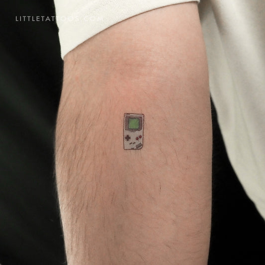 Tatuaje temporal de Game Boy - Juego de 3