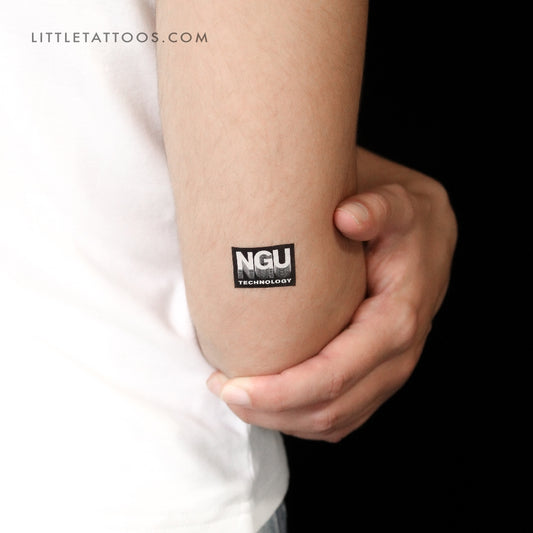 Tatuaje temporal de tecnología NGU - Juego de 3
