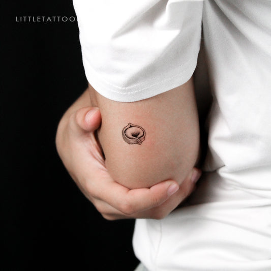 Tortellini Pasta Temporary Tattoo - Set of 3