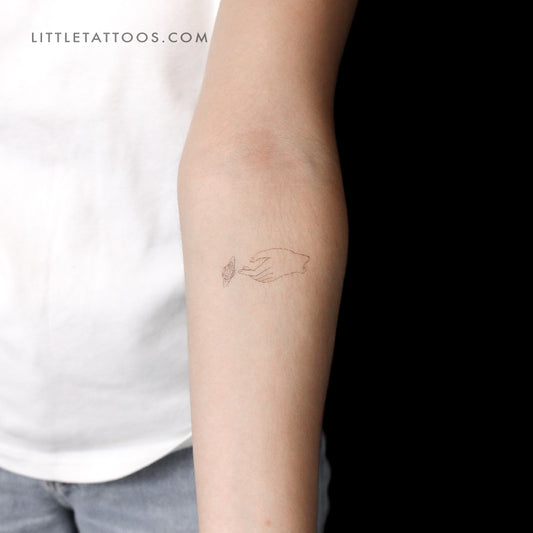 Tatuaje temporal Saturno de Jakenowicz - Juego de 3