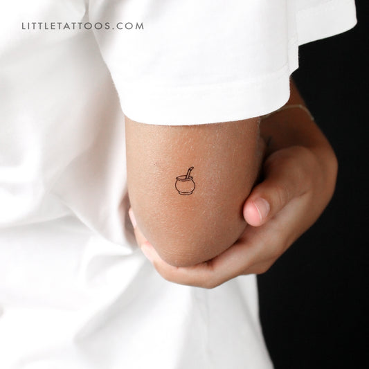 Tatuaje temporal de mate (juego de 3)