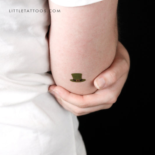 St. Patrick's Day Hat Temporary Tattoo - Set of 3