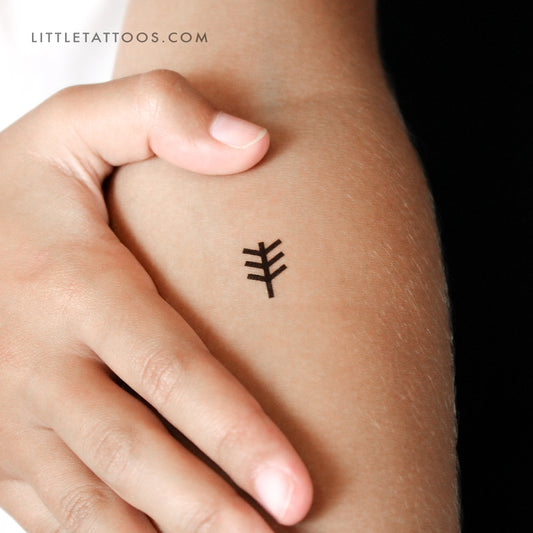 Beltane Symbol Temporary Tattoo - Set of 3
