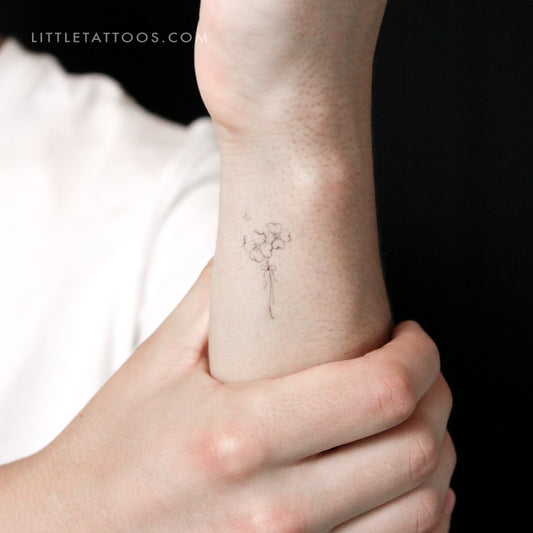 Clovers Temporary Tattoo By Stefano Mazza - Set of 3