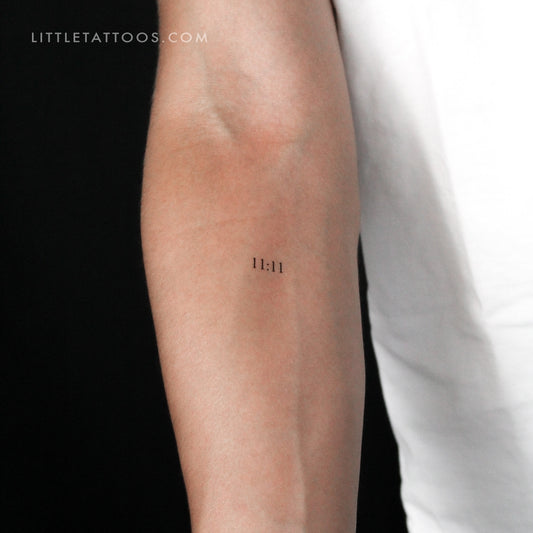 11:11 By Stefano Mazza Temporary Tattoo - Set of 3