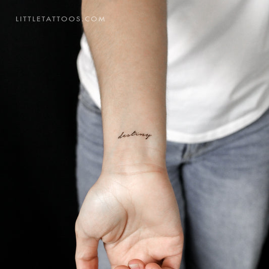 Destiny Temporary Tattoo - Set of 3