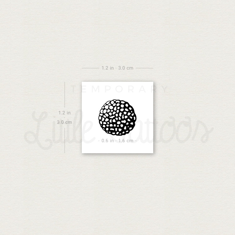 Truffle Temporary Tattoo - Set of 3