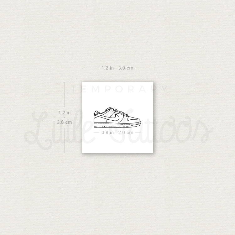 Tatuaje temporal Nike SB Dunk Low (juego de 3)