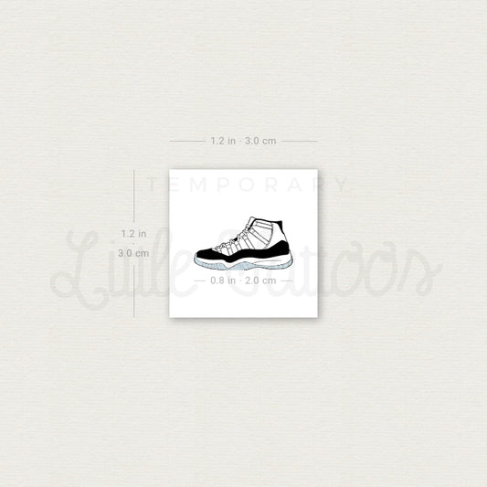 Tatuaje temporal de las Air Jordan XI (juego de 3)